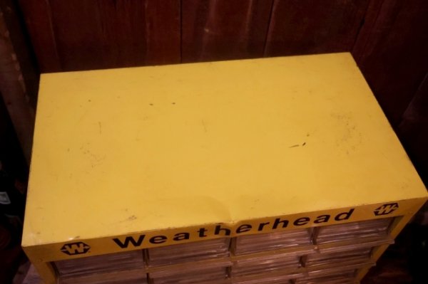 画像12: dp-250701-19 Weatherhead 1970's Metal Auto Parts Cabinet