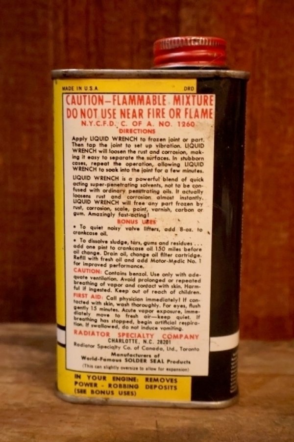 画像3: dp-251008-87 LIQUID WRENCH THE SUPER PENETRANT OIL CAN