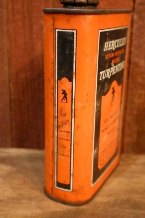 画像4: dp-251008-87 HERCULES TURPENTINE 1 PINT CAN