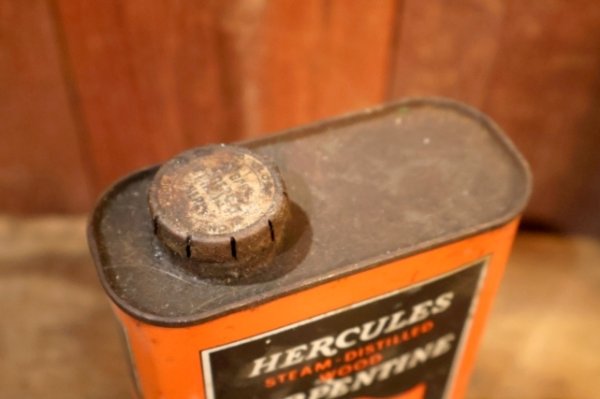 画像6: dp-251008-87 HERCULES TURPENTINE 1 PINT CAN