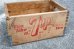 画像1: dp-250701-08 7 Up / 1960's-1970's Wood Crate Box (1)