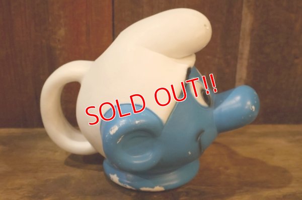 画像3: ct-251105-02 Smurf / H-G TOYS 1980's Plastic Watering Can