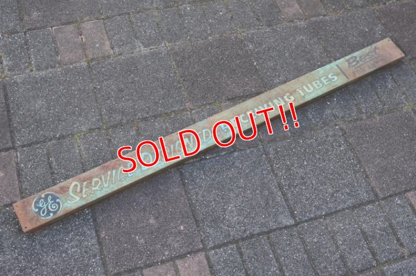 画像2: dp-251008-40 GENERAL ELECTRIC SERVICE DESIGNED RECEIVING TUBES SIGN