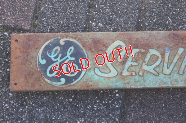 画像1: dp-251008-40 GENERAL ELECTRIC SERVICE DESIGNED RECEIVING TUBES SIGN