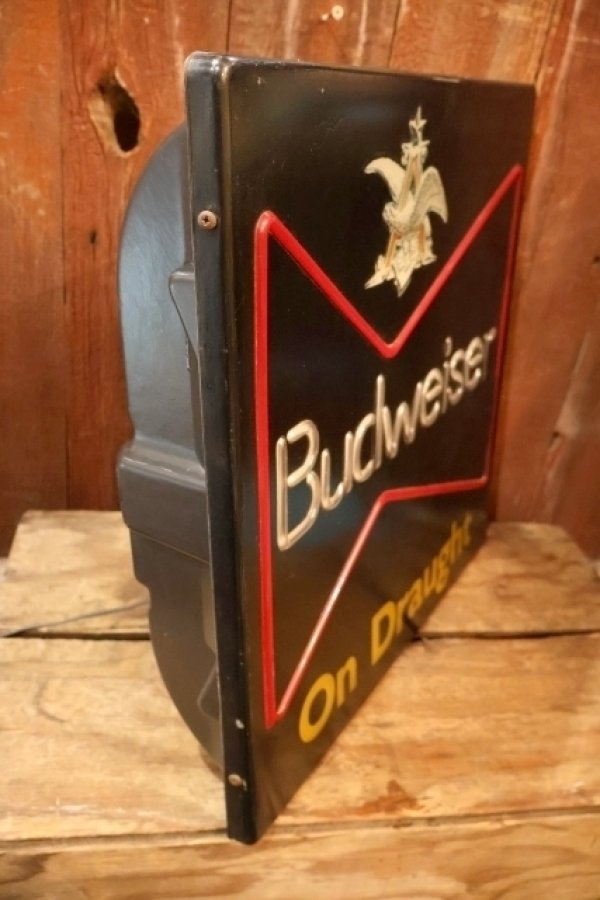 画像12: dp-251008-15 Budweiser 1980's-1990's Bar Display Lighted Sign