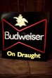 画像1: dp-251008-15 Budweiser 1980's-1990's Bar Display Lighted Sign (1)