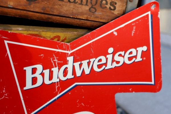 画像3: dp-251008-17 Budweiser 1990's Metal Sign