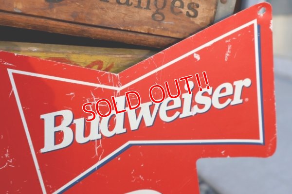 画像3: dp-251008-17 Budweiser 1990's Metal Sign