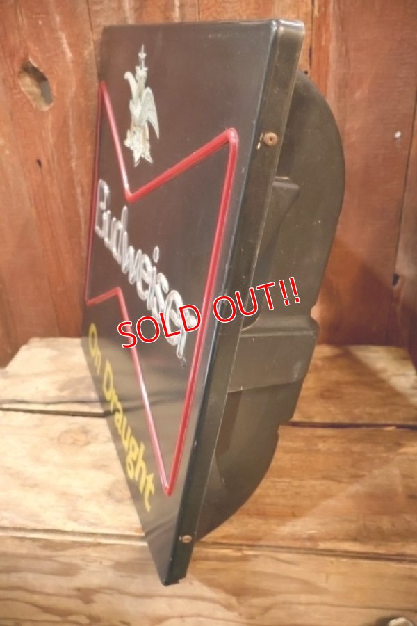 画像10: dp-251008-15 Budweiser 1980's-1990's Bar Display Lighted Sign