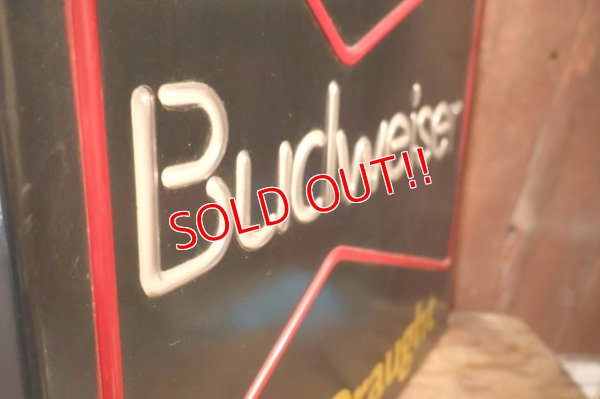 画像13: dp-251008-15 Budweiser 1980's-1990's Bar Display Lighted Sign