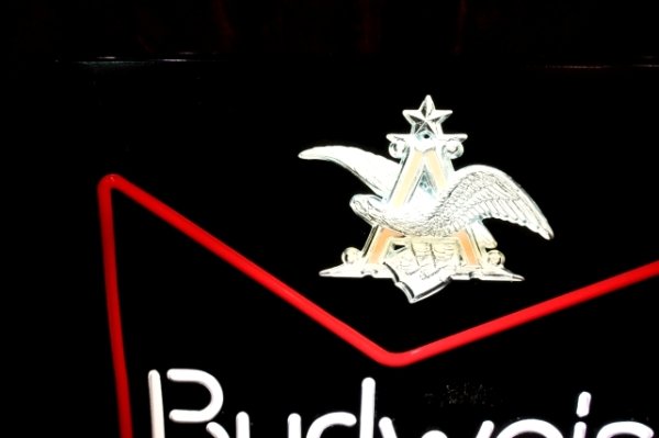 画像4: dp-251008-15 Budweiser 1980's-1990's Bar Display Lighted Sign