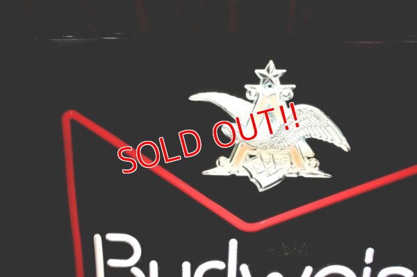 画像4: dp-251008-15 Budweiser 1980's-1990's Bar Display Lighted Sign