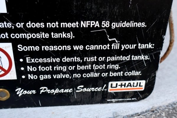 画像8: dp-251008-43 U-HAUL 2014 PROPANE STATION SIGN