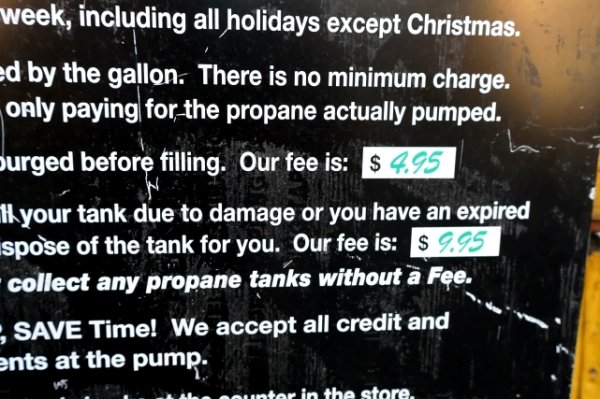 画像5: dp-251008-43 U-HAUL 2014 PROPANE STATION SIGN