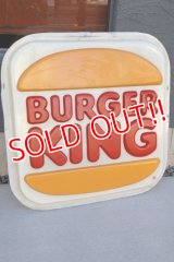 dp-251008-09 【※店頭ピックのみ】BURGER KING 1990's Store Sign