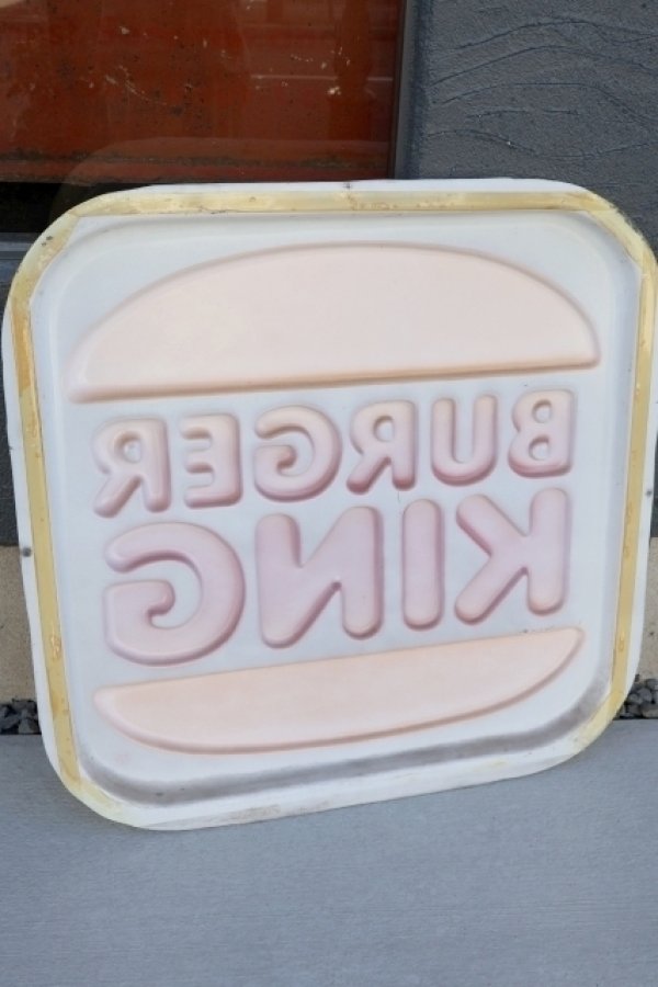 画像12: dp-251008-09 【※店頭ピックのみ】BURGER KING 1990's Store Sign