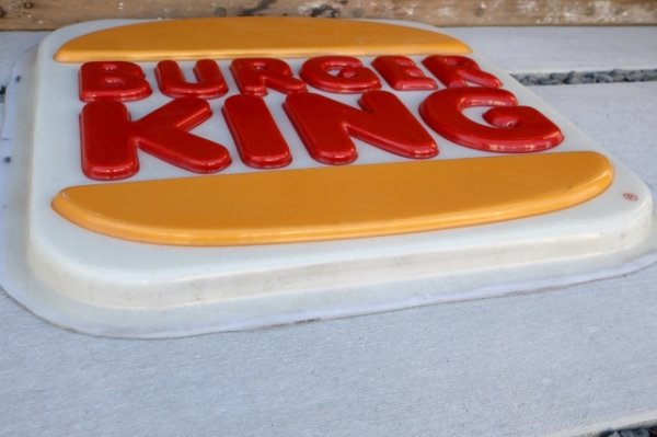 画像15: dp-251008-09 【※店頭ピックのみ】BURGER KING 1990's Store Sign