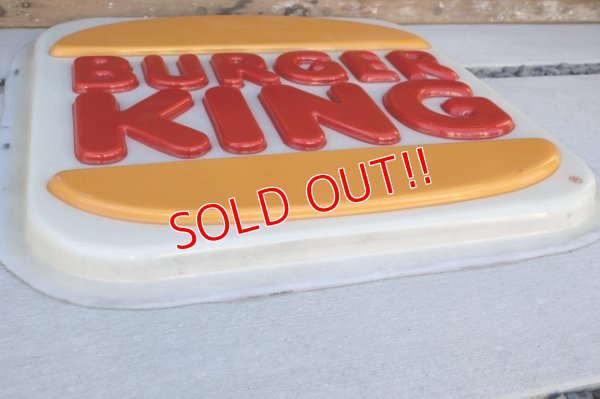 画像15: dp-251008-09 【※店頭ピックのみ】BURGER KING 1990's Store Sign