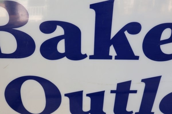 画像4: dp-240508-67 【※店頭ピックのみ】Bakery Outlet 1990's-2000's Store Sign