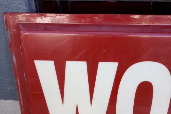 画像2: dp-240508-65 【※店頭ピックのみ】WONDER BREAD 1990's-2000's Store Sign