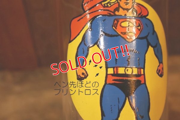画像7: gs-251105-01 SUPERMAN / PEPSI 1976 Collector Series Glass