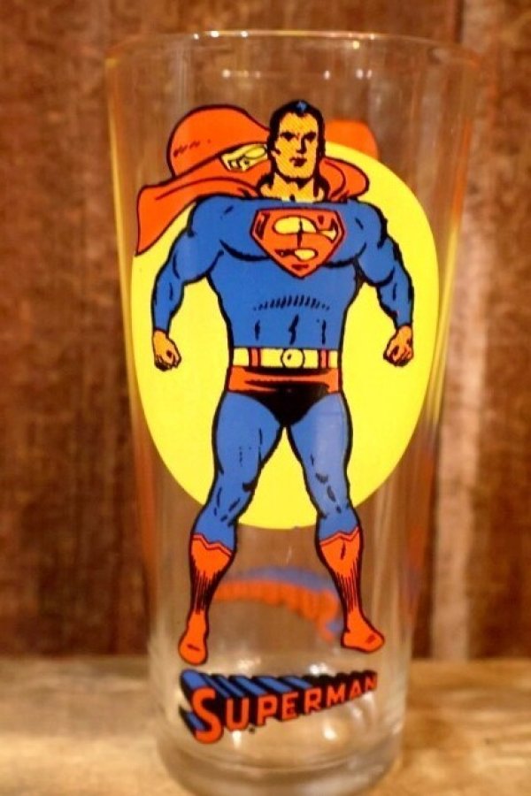 画像3: gs-251105-01 SUPERMAN / PEPSI 1976 Collector Series Glass