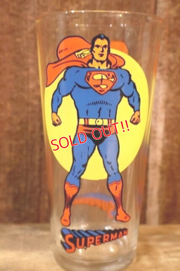 画像3: gs-251105-01 SUPERMAN / PEPSI 1976 Collector Series Glass