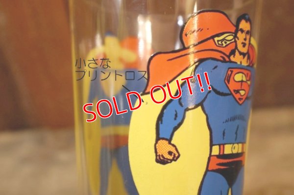 画像8: gs-251105-01 SUPERMAN / PEPSI 1976 Collector Series Glass