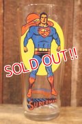 gs-251105-01 SUPERMAN / PEPSI 1976 Collector Series Glass