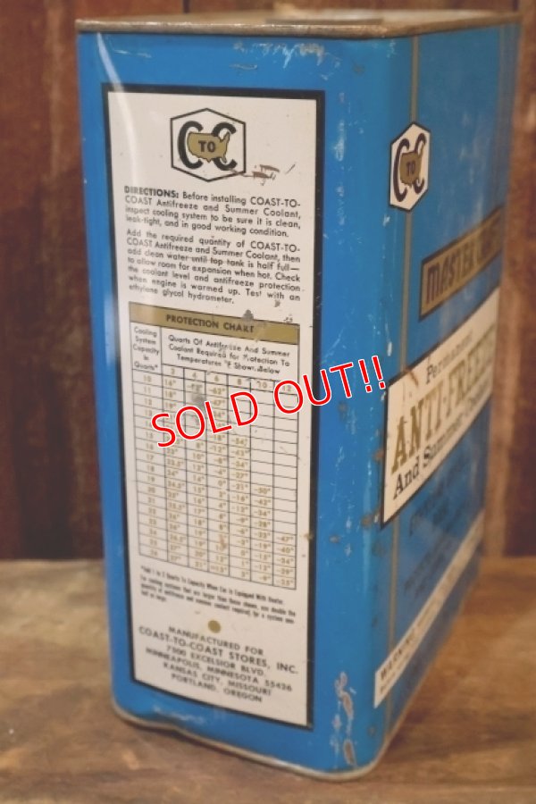 画像5: dp-250618-28 MASTERCRAFT / ANTI-FREEZE & Summer Coolant 1 U.S. GALLON CAN