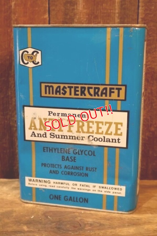画像1: dp-250618-28 MASTERCRAFT / ANTI-FREEZE & Summer Coolant 1 U.S. GALLON CAN