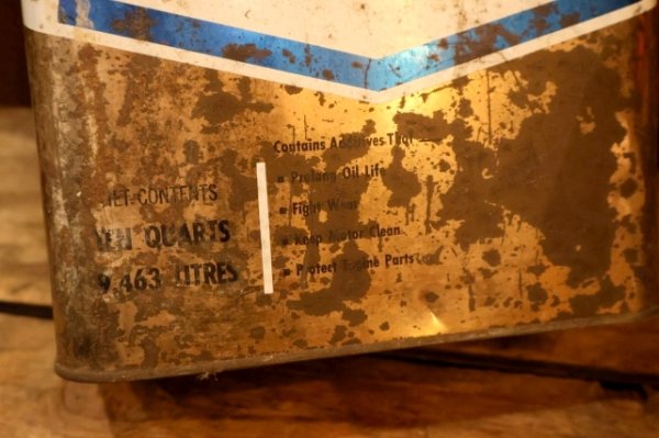 画像3: dp-250618-28 Sears HEAVY DUTY MOTOR OIL 2 1/2 U.S. GALLONS CAN