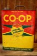 画像1: dp-250618-28 CO-OP FARMERS UNION CENTRAL EXCHAGE OIL 2 U.S. Gallons Can (1)