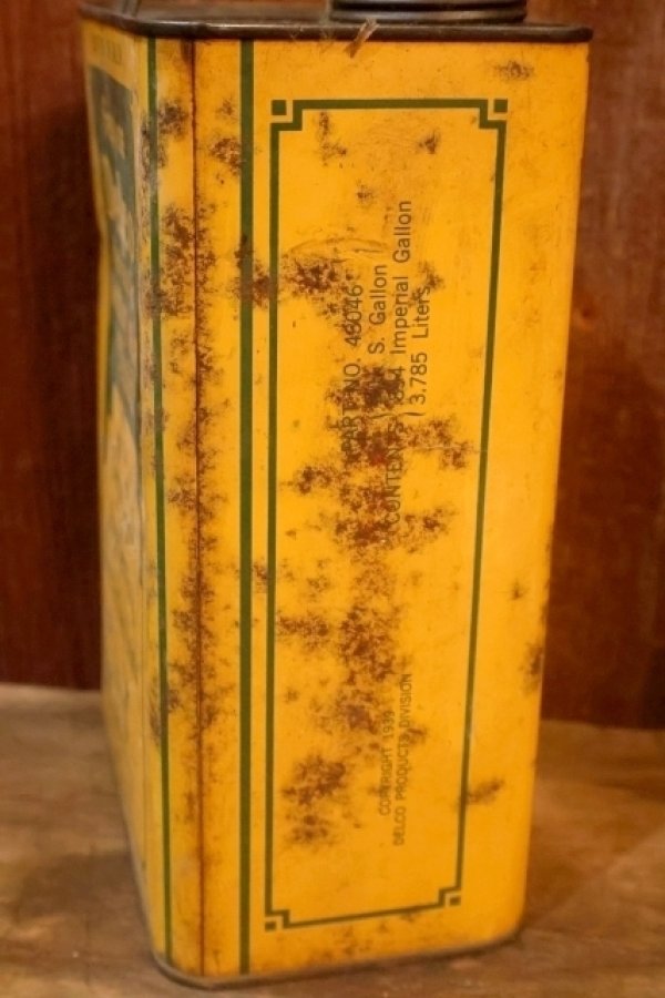 画像7: dp-251008-58 Genuine Delco / Late 1940's Hydraulic SHOCK ABSORBER Fluid One U.S. Gallos Can