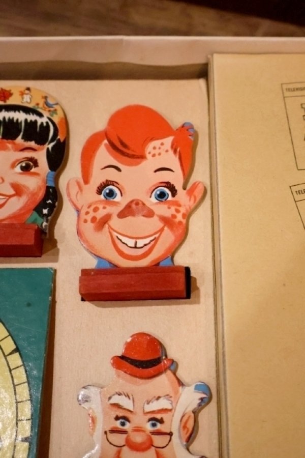 画像10: ct-251105-44 1952 MILTON BRADLEY COMPANY / HOWDY DOODY'S T.V. GAME 