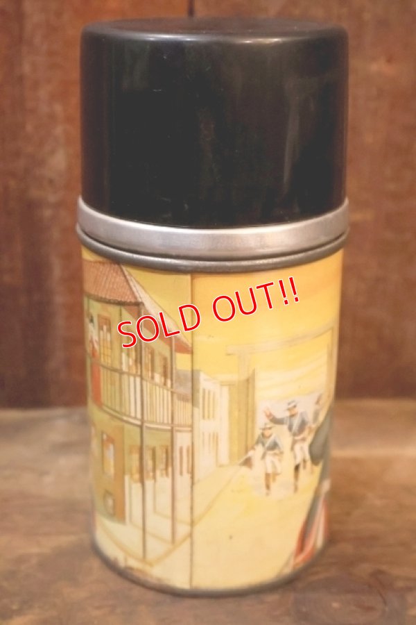 画像14: ct-251105-19 The Mask of Zorro / ALADDIN 1958 Metal Lunch Box w/ Bottle