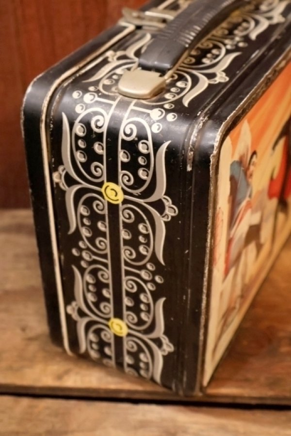 画像8: ct-251105-19 The Mask of Zorro / ALADDIN 1958 Metal Lunch Box w/ Bottle