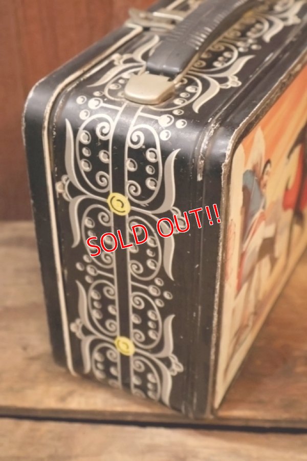 画像8: ct-251105-19 The Mask of Zorro / ALADDIN 1958 Metal Lunch Box w/ Bottle