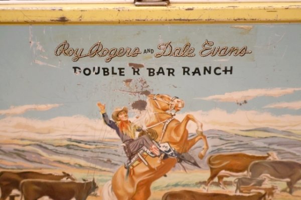 画像5: ct-251105-20 Roy Rogers and Dale Evans / THE AMERICAN THERMOS BOTTLE CO. 1953 Metal Lunch Box