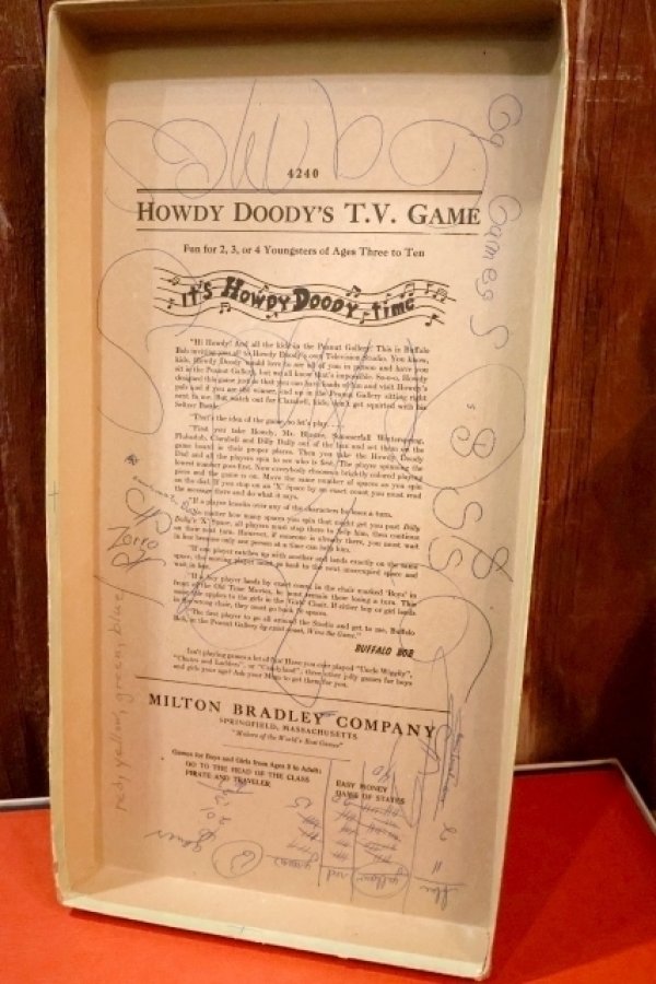 画像21: ct-251105-44 1952 MILTON BRADLEY COMPANY / HOWDY DOODY'S T.V. GAME 