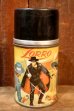 画像11: ct-251105-19 The Mask of Zorro / ALADDIN 1958 Metal Lunch Box w/ Bottle (11)