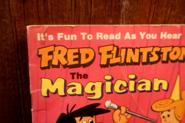 画像2: ct-251105-17 FRED FLINTSTONE The Magician / Peter Pan 1974 Book and Record