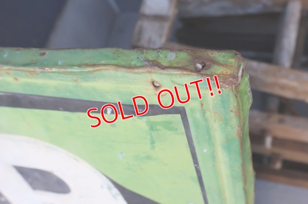 画像12: dp-251008-20 【※店頭ピックのみ】QUAKER STATE MOTOR OIL 1940's-1950's METAL SIGN