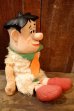 画像5: ct-251105-12 Fred Flintstone / Knickerbocker 1960's Push Button Marionette Doll (5)
