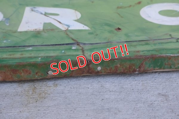 画像15: dp-251008-20 【※店頭ピックのみ】QUAKER STATE MOTOR OIL 1940's-1950's METAL SIGN