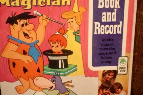 画像3: ct-251105-17 FRED FLINTSTONE The Magician / Peter Pan 1974 Book and Record