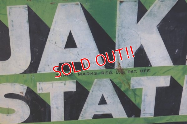 画像4: dp-251008-20 【※店頭ピックのみ】QUAKER STATE MOTOR OIL 1940's-1950's METAL SIGN