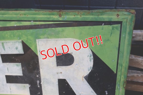 画像5: dp-251008-20 【※店頭ピックのみ】QUAKER STATE MOTOR OIL 1940's-1950's METAL SIGN