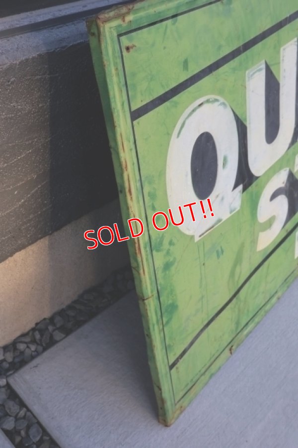 画像13: dp-251008-20 【※店頭ピックのみ】QUAKER STATE MOTOR OIL 1940's-1950's METAL SIGN