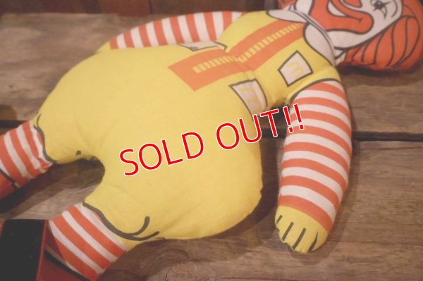 画像5: ct-251105-65 McDonald's / Ronald McDonald 1970's Pillow Doll